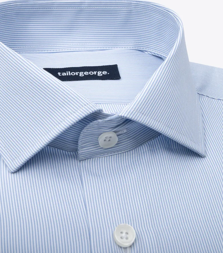 Chemise en popeline facile à repasser