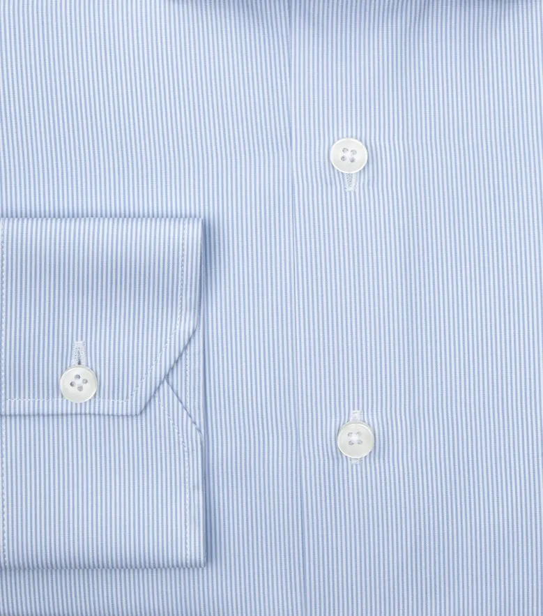 Chemise en popeline facile à repasser