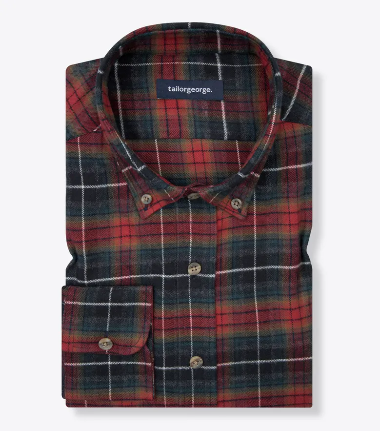 Chemise en flanelle épaisse