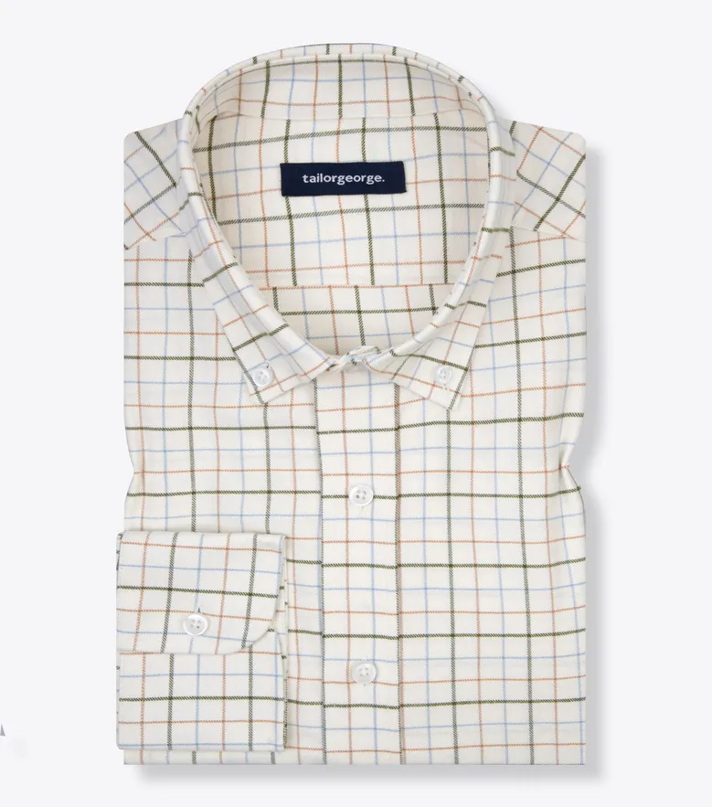 Chemise en flanelle légère et douce