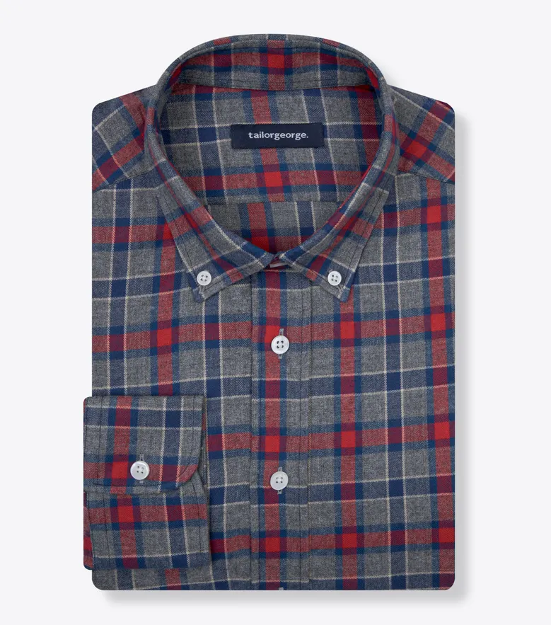 Chemise en flanelle légère et douce