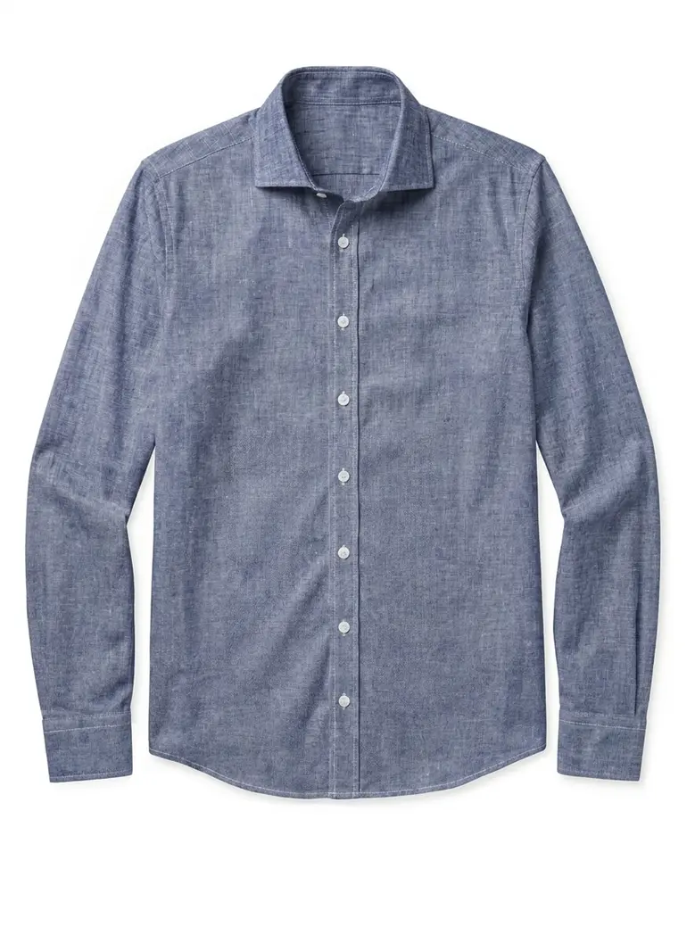 Chemise en lin épais