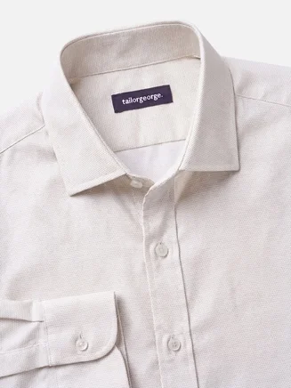 Chemise en twill facile à repasser