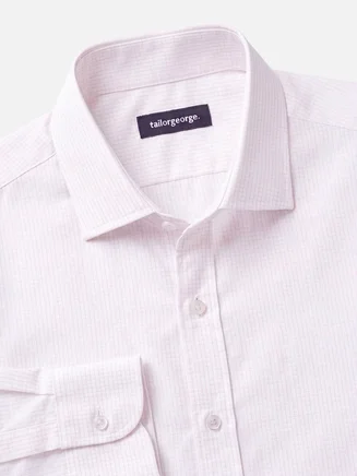 Chemise en popeline facile à repasser