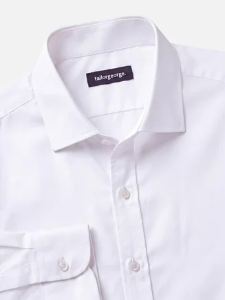 Chemise en popeline fine