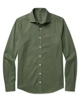 Chemise en lin épais et résistant